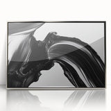 Bold Abstract Wall Art Collection – Expressive Black Brush Strokes
