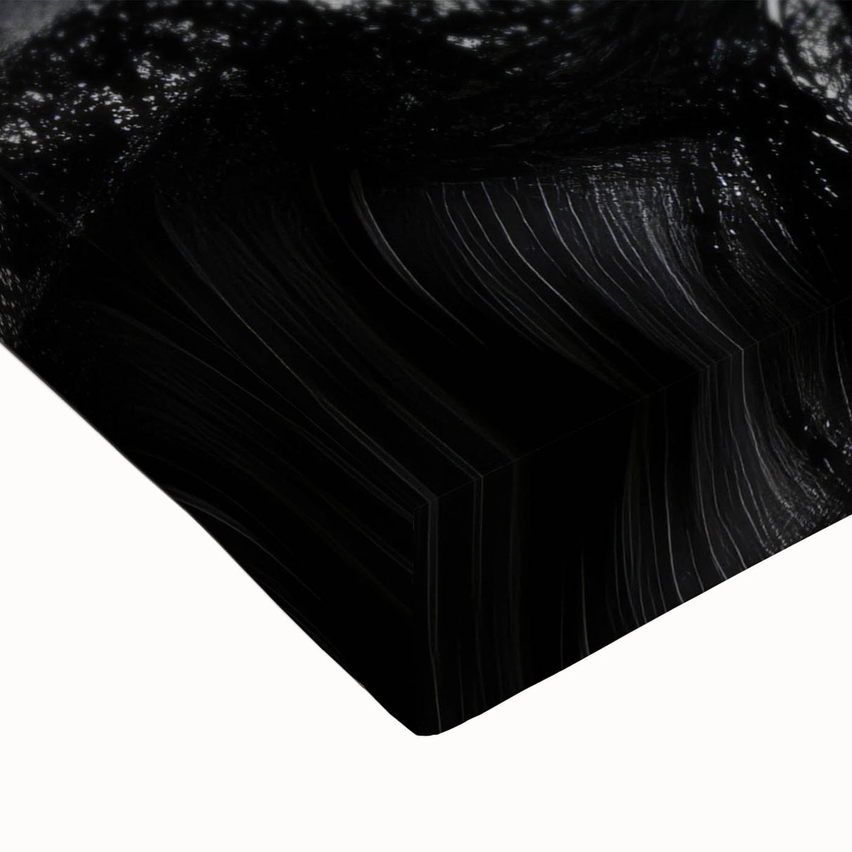 Bold Abstract Wall Art Collection – Expressive Black Brush Strokes