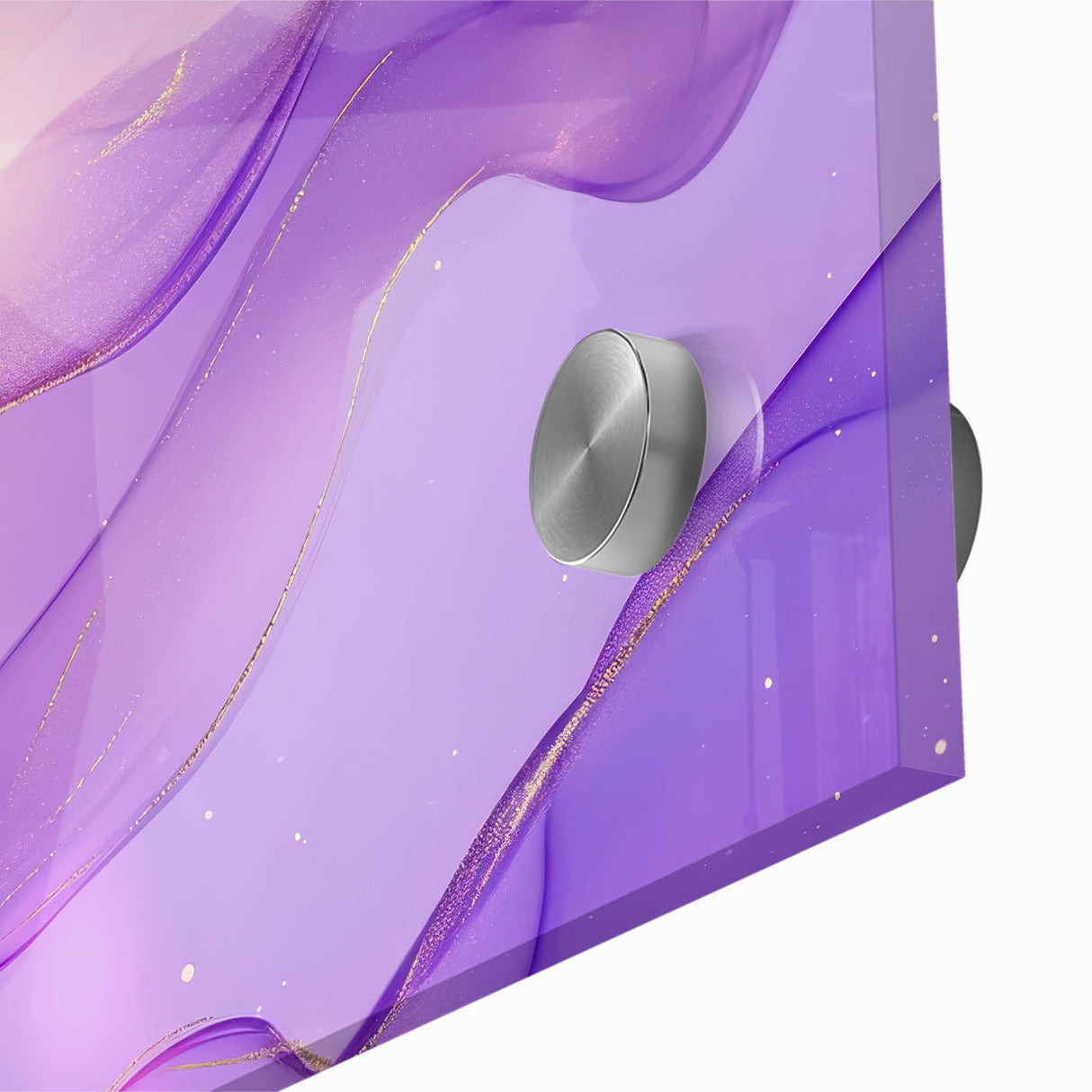 Premium Abstract Canvas Prints – Purple & Gold Luxury Wall Art