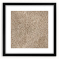 Large Abstract Wall Decor – Neutral Dot Texture on Earthy Brown Base