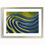 Abstract Minimalist Landscape Art – Modern Organic Waves Print