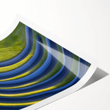 Abstract Minimalist Landscape Art – Modern Organic Waves Print