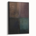 Contemporary Abstract Art – Dark Tones Moody Modern Wall Art
