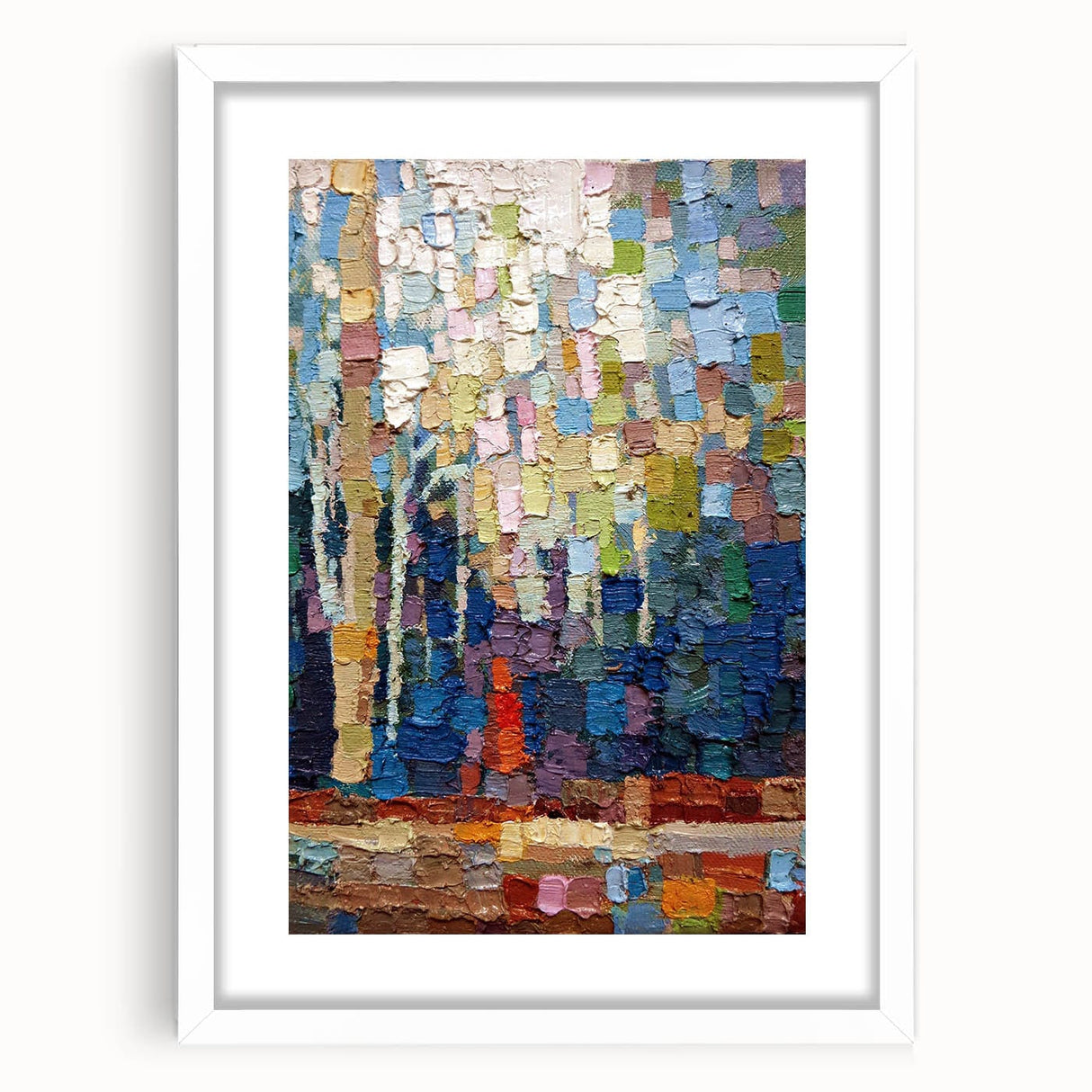 Moody Modern Wall Art – Textured Abstract Canvas for Contemporary Spaces