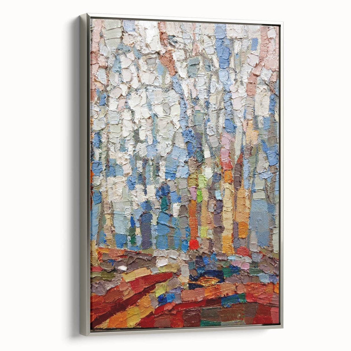Textured Moody Modern Wall Art – Abstract Canvas for Contemporary Spaces