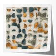 Geometric Abstract Canvas Art - Timeless Textures in Bold Hues