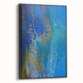 Coastal Flow Fluid Art – Contemporary Abstract Wall Painting