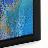 Coastal Flow Fluid Art – Contemporary Abstract Wall Painting