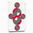 Geometric Abstract Paintings – Bold Modern Spiral Wall Art