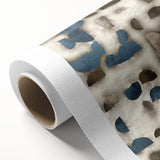 Large Abstract Wall Decor - Textured Art in Blue and Earth Tones