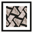 Earthen Harmony Abstracts - Geometric Triangular Abstract Art