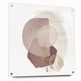 Contemporary Minimalist Wall Art – Beige and Brown Geometric Print