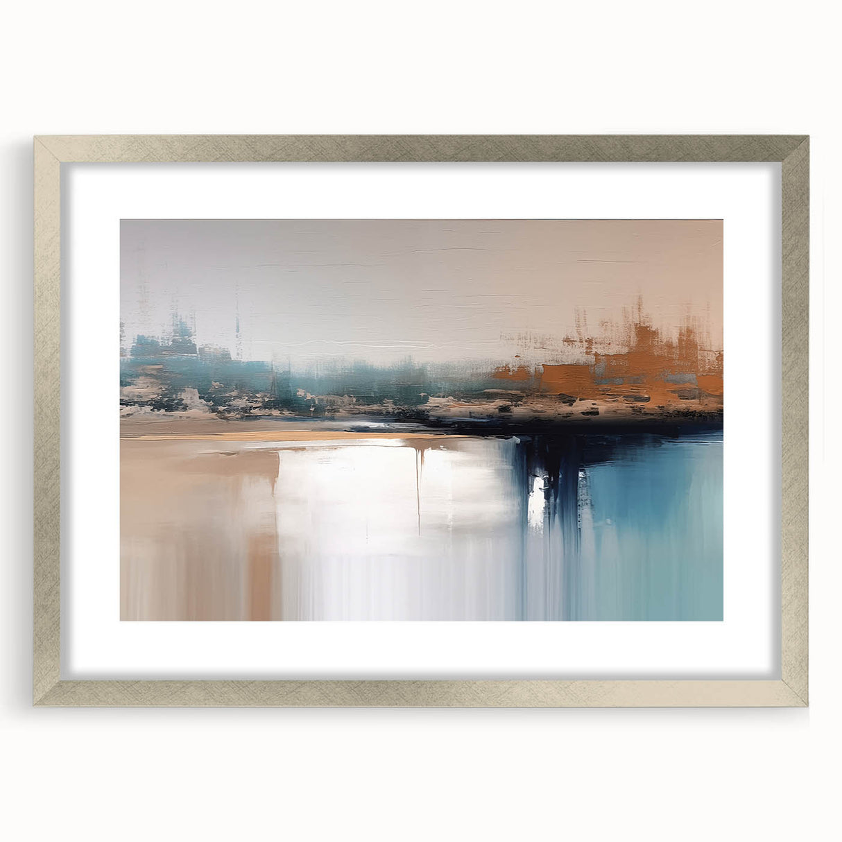 Serene Landscape Wall Art – Peaceful Scenery Framed Art