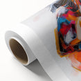 Colorful Abstract Figurative Wall Art – Expressive Guitarist Painting