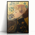 Elegant Abstract Figurative Wall Art – Golden Nature-Inspired Painting