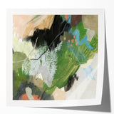 Earthen Harmony Abstracts - Expressive Abstract Art with Earth Tones