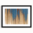 Elegant Moody Modern Wall Art – Abstract Blue & Beige Canvas Print