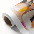 Colorful Abstract Figurative Wall Art – Modern Expressive Painting