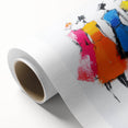 Colorful Abstract Figurative Wall Art – Chic Fashion-Inspired Painting
