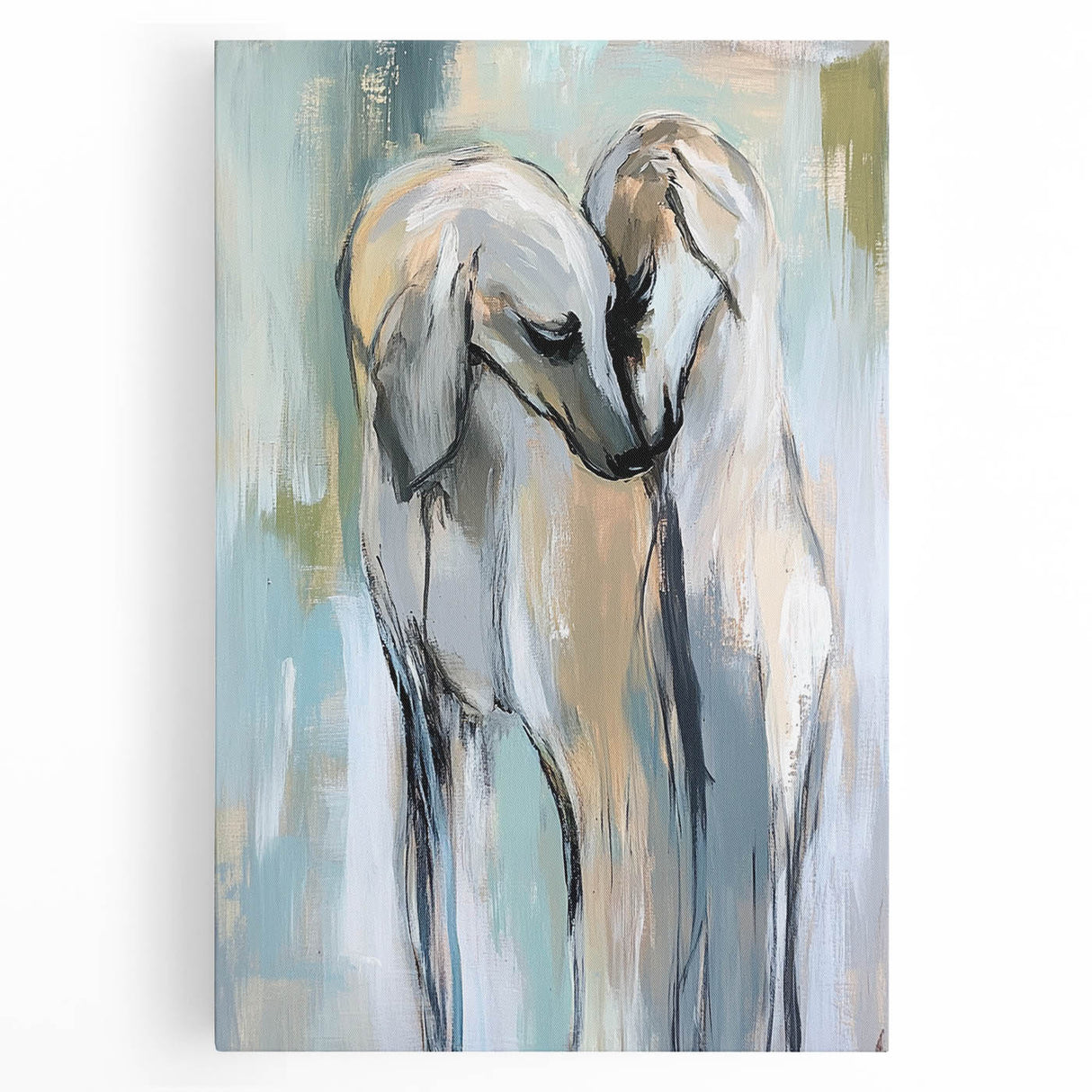 Figurative Abstract Art Prints – Elegant Animal-Inspired Wall Decor