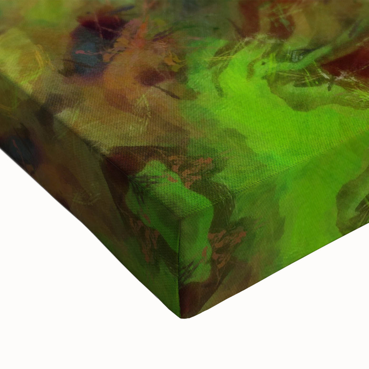 Colorful Abstract Wall Hangings – Fiery Organic Texture Flow