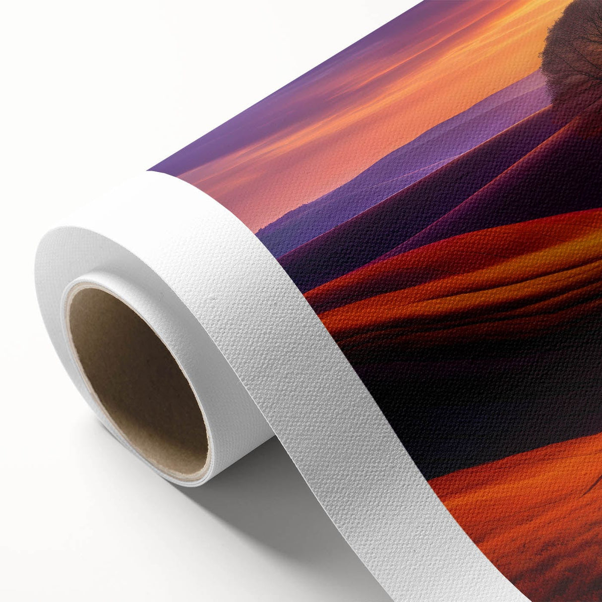 Sunset Over Rolling Hills - Fine Art Photography Canvas Prints