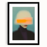 Minimalist Figurative Wall Decor – Modern Abstract Blurred Portrait