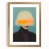 Minimalist Figurative Wall Decor – Modern Abstract Blurred Portrait
