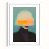 Minimalist Figurative Wall Decor – Modern Abstract Blurred Portrait