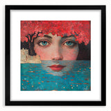 Colorful Abstract Figurative Paintings – Dreamlike Surreal Portrait