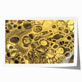 Luxury Gold Fluid Art – Elegant Black & Gold Abstract Canvas