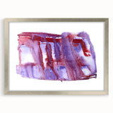 Burgundy & Violet Moody Modern Wall Art – Abstract Canvas Print