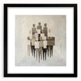 Minimalist Abstract Figurative Wall Art – Contemporary Human Form