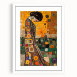 Colorful Abstract Figurative Wall Art – Expressive Human Form
