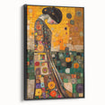 Colorful Abstract Figurative Wall Art – Expressive Human Form