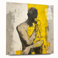Minimalist Abstract Figurative Wall Art – Bold Human Form