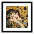 Elegant Abstract Figurative Wall Art – Gold Dreamscape