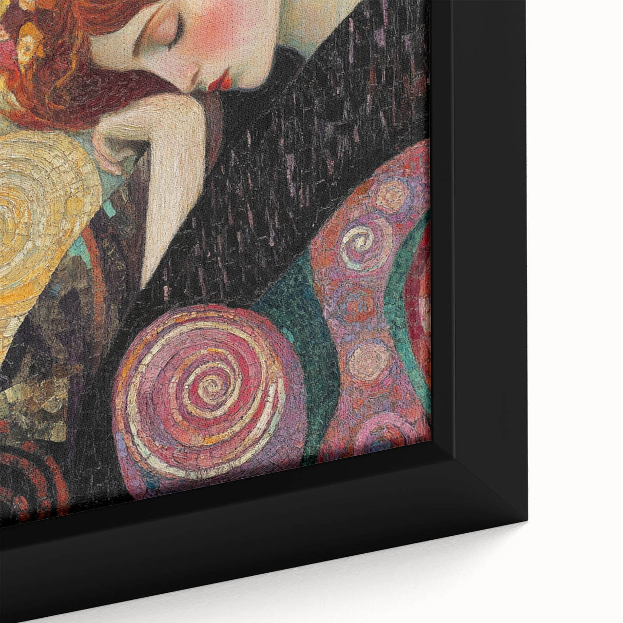 Romantic Abstract Figurative Wall Art – Dreamlike Serenity
