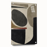 Contemporary Canvas Prints – Earthy Abstract Geometric Art