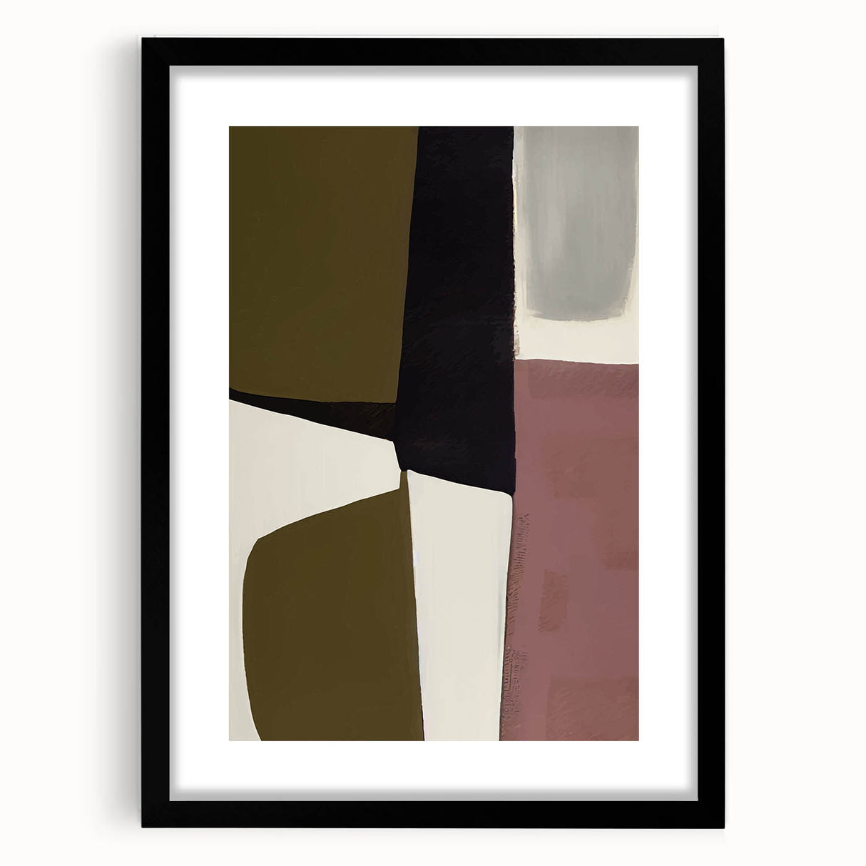Exclusive Textured Acrylic Art Pieces - Modern Earthy Composition