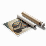 Expressive Abstract Figurative Wall Art – Contemplative Form