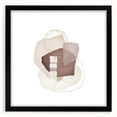 Minimalist Abstract Canvas Prints – Beige and Brown Geometric Wall Art