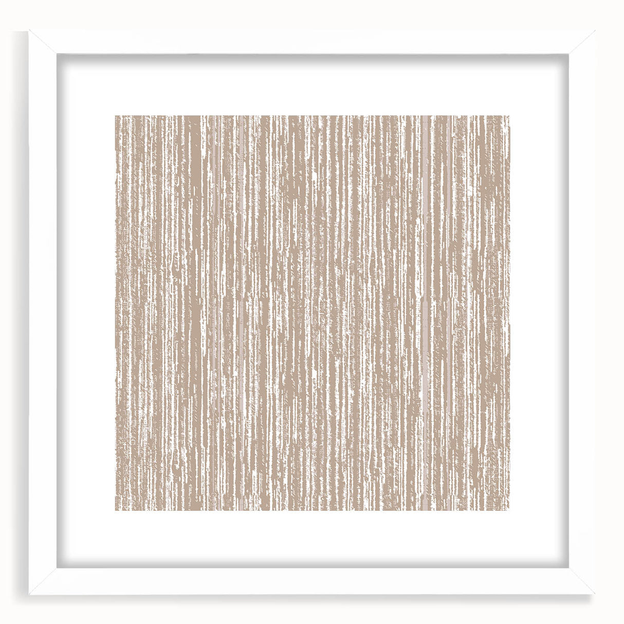 Minimalist Textured Art Collections - Vertical Neutral Line Design