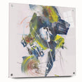 Vibrant Brushstroke Expression – Colorful Abstract Wall Hanging