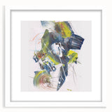 Vibrant Brushstroke Expression – Colorful Abstract Wall Hanging