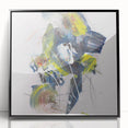 Vibrant Brushstroke Expression – Colorful Abstract Wall Hanging