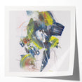 Vibrant Brushstroke Expression – Colorful Abstract Wall Hanging