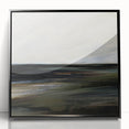 Earthen Harmony Abstracts - Serene Landscape Abstract Art in Earth Tones