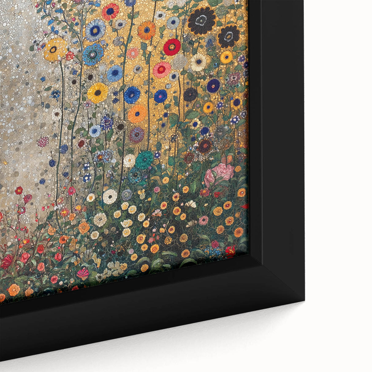 Colorful Abstract Floral Wall Art – Contemporary Botanical Print