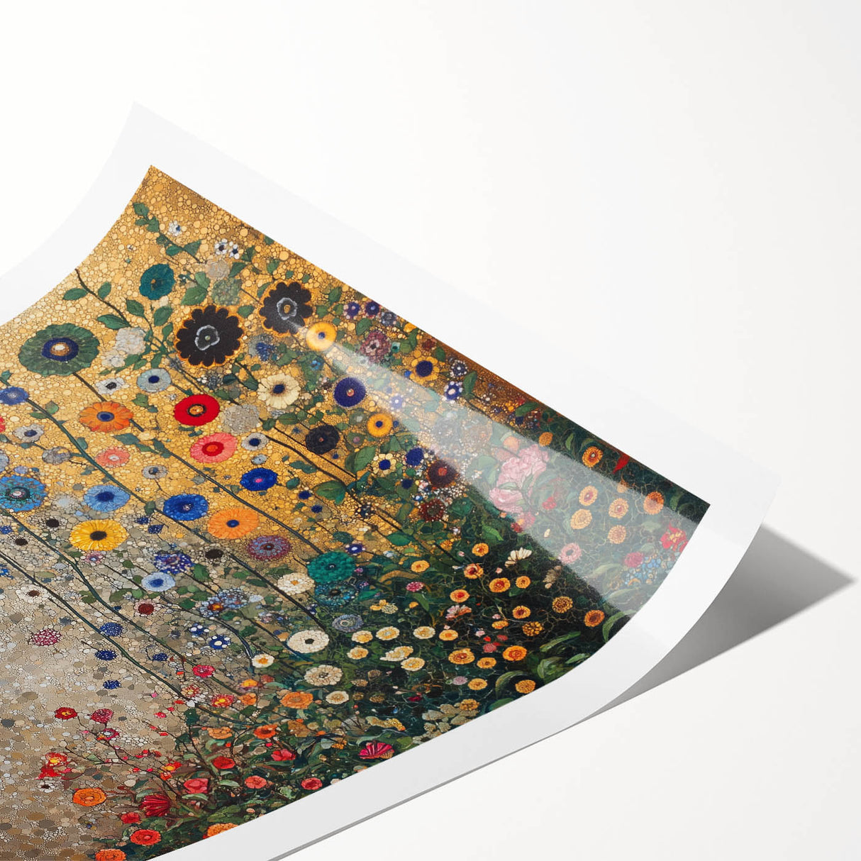 Colorful Abstract Floral Wall Art – Contemporary Botanical Print